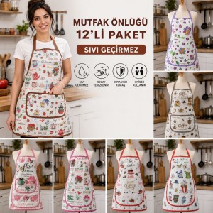Mutfak önlüğü 12'li paket